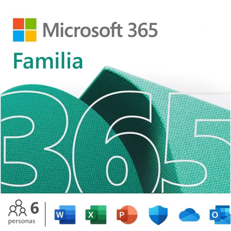 Microsoft 365 Familia Suscrip Anual 6u